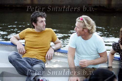 Amsterdam 18 augustus 2005
Deelnemers aan het Blok op sail.
Sander(l) en Paul(r)
Het Blok 2005