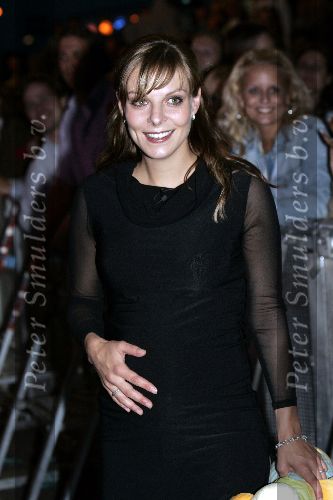 Aalsmeer 24 augustus 2005
Zwangere vrouw Tanja BB gaat in  Big Brother huis