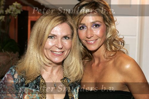 Amsterdam 31 augustus 2005
Presentatie Glamour en Lady card in Amstel hotel.
Wendy v Dijk met Char