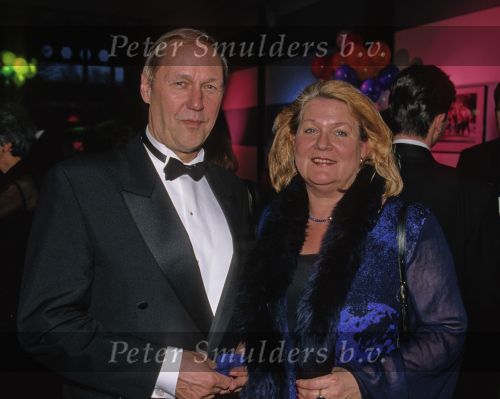 Annett Andriessen met haar man Edwin Rutten