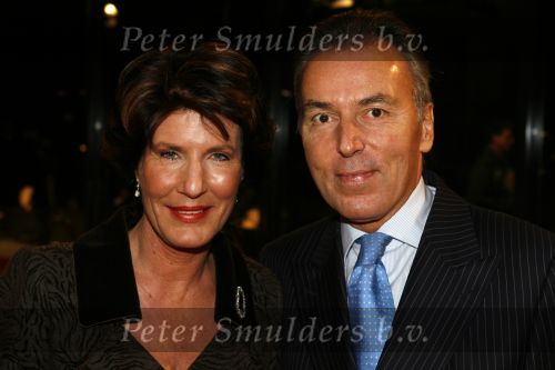 Hilversum 1 december 2006
Opening gebouw beeld en geluid door koningin Beatrix.Elco Brinkman met zijn vrouw Janneke