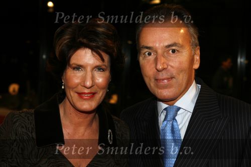 Hilversum 1 december 2006
Opening gebouw beeld en geluid door koningin Beatrix.Elco Brinkman met zijn vrouw Janneke