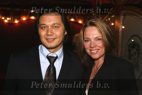 Amsterdam 9 november 2006
Premiere Palazzo bij de westergasfabriek.
Esther Duller met nieuwe vriend