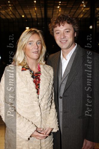 Hilversum 1 december 2006
Opening gebouw beeld en geluid door koningin Beatrix. Frits Sissing met vrouw