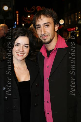 Amsterdam 27 november 2006
Premiere Happy Feet in Tuschinski. Katharina Justic en Gurkan Kucuksenturk