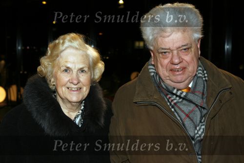 Hilversum 1 december 2006
Opening gebouw beeld en geluid door koningin Beatrix. Henk Vonhoff met zijn vrouw
