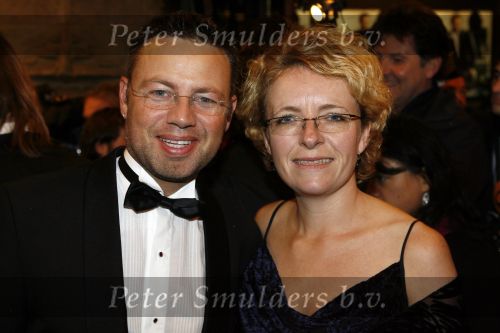 AMSTERDAM 16 november 2006
Premiere James Bond in Tuschinski. Joost Buitenweg met vrouw