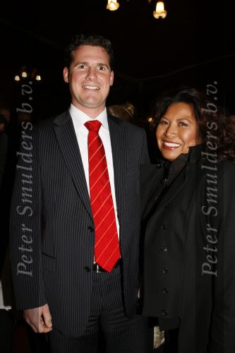 Amsterdam 9 november 2006
Premiere Palazzo bij de westergasfabriek.
Justine Pelmelay met nieuwe vriend