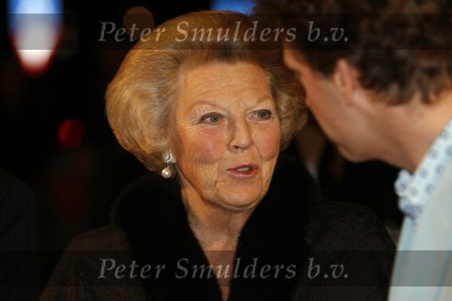 Hilversum 1 december 2006
Opening gebouw beeld en geluid door koningin Beatrix.
