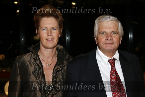 Hilversum 1 december 2006
Opening gebouw beeld en geluid door koningin Beatrix. Theo Reitsma met zijn vrouw