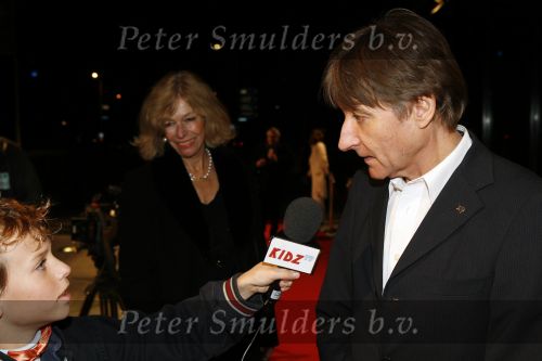 Hilversum 1 december 2006
Opening gebouw beeld en geluid door koningin Beatrix. Wim T Schippers met zijn vrouw