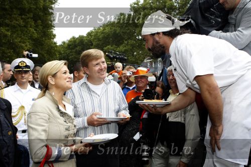 New York 12 september 2009
Prins Willem Alexander en prinses Maxima in New York voor NYC 400.
Vandaag bezochten ze Governors Island en de parade. kok op de parade Andre Amaro
Peter Smulders bv