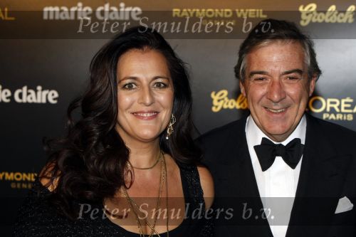 Amsterdam 19 november 2009
Prix de la mode in het rijksmuseum. Angela Missoni met man
Peter Smulders bv