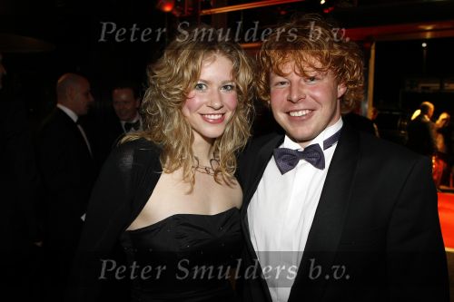 Amsterdam 21 november 2009
Gala van JFK waar de nederlander van het jaar gekozen wordt in de passenger terminal. Ben Woldring met vriendin
Peter Smulders bv