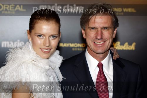 Amsterdam 19 november 2009
Prix de la mode in het rijksmuseum. Cato van Ee met vader en moeder
Peter Smulders bv