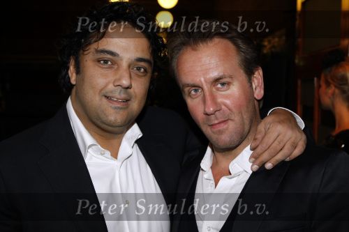 Amsterdam 9 november 2009
LAF Life after Football beurs  in de beurs van Berlage. Dennis Rugenbregt met Edgar
Peter Smulders bv