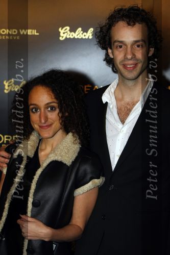 Amsterdam 19 november 2009
Prix de la mode in het rijksmuseum. Dunya Khayame met vriend
Peter Smulders bv