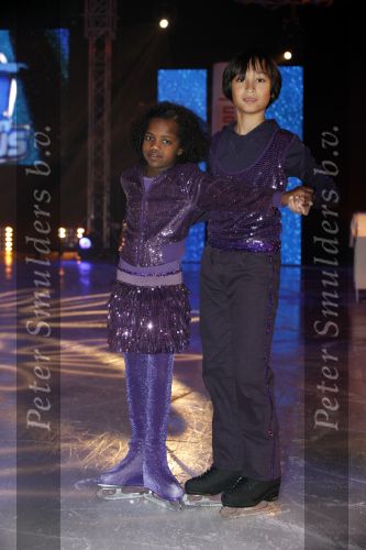 Amsterdam 8 december 2009
Sterren kinderen dansen op het ijs in de rai. Frank en Nikki La croix met hun dochter Emma
Peter Smulders bv