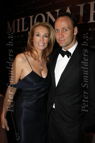 Amsterdam 10 december 2009
VIP avond van de miljonair fair in de RAI. Frederique v d Wal met  vriend Koen v Trojen
Peter Smulders bv