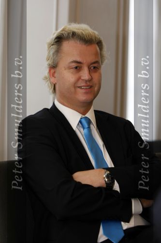 Den Haag 19 november 2009
Karel Hille intervieuwt Geert Wilders op het binnenhof.
Peter Smulders bv