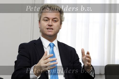 Den Haag 19 november 2009
Karel Hille intervieuwt Geert Wilders op het binnenhof.
Peter Smulders bv