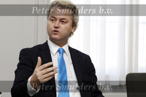 Den Haag 19 november 2009
Karel Hille intervieuwt Geert Wilders op het binnenhof.
Peter Smulders bv