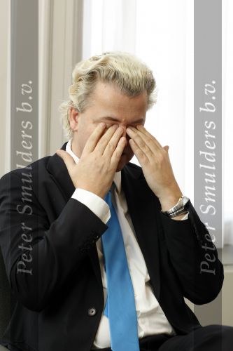 Den Haag 19 november 2009
Karel Hille intervieuwt Geert Wilders op het binnenhof.
Peter Smulders bv