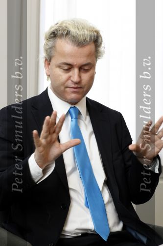 Den Haag 19 november 2009
Karel Hille intervieuwt Geert Wilders op het binnenhof.
Peter Smulders bv