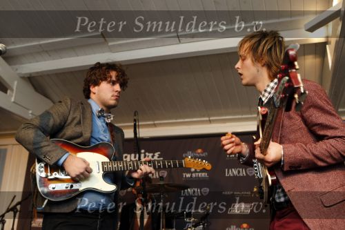 Amsterdam 18 november 2009
Esquire best geklede man van Nederland verkiezing. band Go back to the zoo
Peter Smulders bv