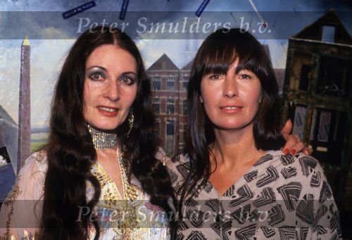 Alkmaar, 15 Mei 1991 Josine v Dalsum bij uitreiking boek Ine Veen en expositie Jean Thomassen
Foto Peter Smulders