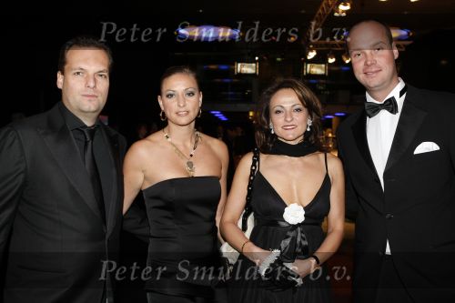 Amsterdam 10 december 2009
VIP avond van de miljonair fair in de RAI. Marc Schaling met vrouw en  Martin Verkerk
Peter Smulders bv