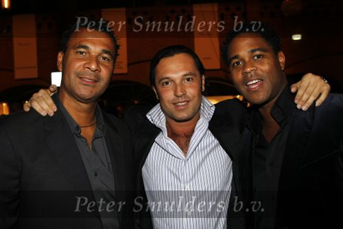 Amsterdam 9 november 2009
LAF Life after Football beurs  in de beurs van Berlage. Ruud Gullit en Patrick Kluivert en Niccolo Armaroli
Peter Smulders bv