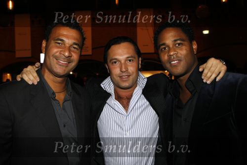 Amsterdam 9 november 2009
LAF Life after Football beurs  in de beurs van Berlage. Ruud Gullit en Patrick Kluivert en Niccolo Armaroli
Peter Smulders bv
