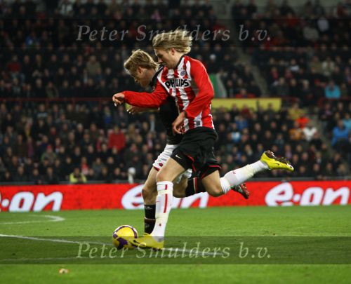 Eindhoven, 12 December 2009
Kompetitiewedstrijd PSV-AZ, eindstand 1-0 Seizoen 2009/2010
Ola Toivonen
Foto Junior Smulders