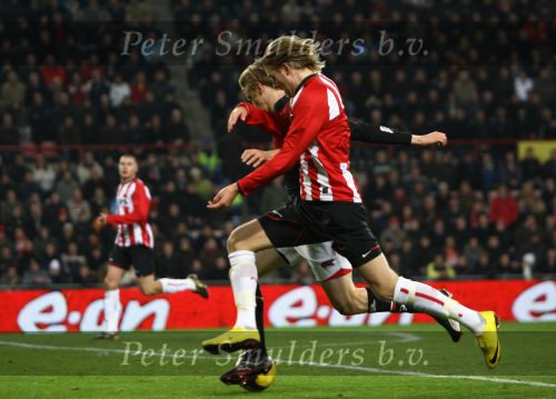 Eindhoven, 12 December 2009
Kompetitiewedstrijd PSV-AZ, eindstand 1-0 Seizoen 2009/2010
Ola Toivonen
Foto Junior Smulders