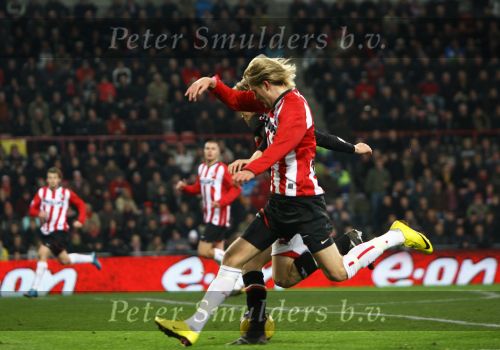Eindhoven, 12 December 2009
Kompetitiewedstrijd PSV-AZ, eindstand 1-0 Seizoen 2009/2010
Ola Toivonen
Foto Junior Smulders