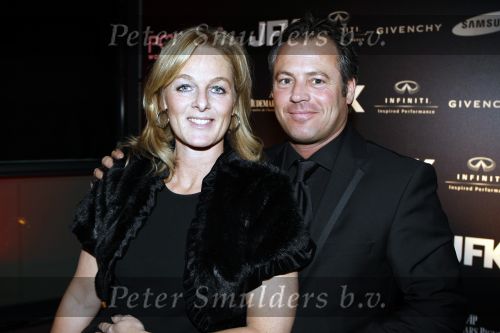 Amsterdam 21 november 2009
Gala van JFK waar de nederlander van het jaar gekozen wordt in de passenger terminal. Otto ... met vrouw
Peter Smulders bv