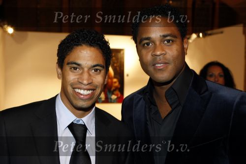Amsterdam 9 november 2009
LAF Life after Football beurs  in de beurs van Berlage. Patrick Kluivert en Michael Reiziger
Peter Smulders bv