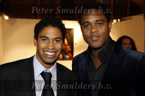 Amsterdam 9 november 2009
LAF Life after Football beurs  in de beurs van Berlage. Patrick Kluivert en Michael Reiziger
Peter Smulders bv