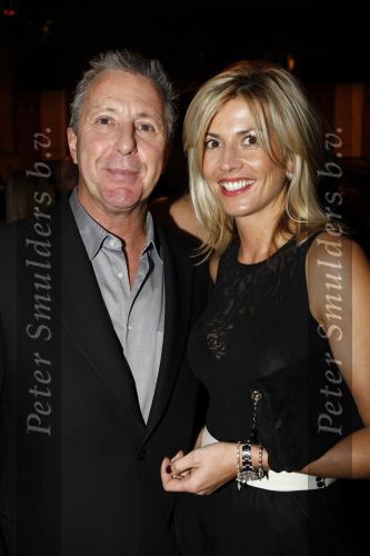 Amsterdam 9 november 2009
LAF Life after Football beurs  in de beurs van Berlage. Rob Jansen met vrouw
Peter Smulders bv