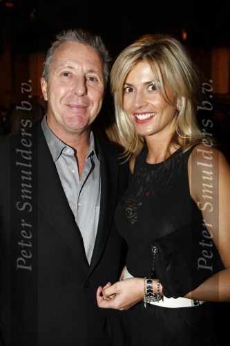 Amsterdam 9 november 2009
LAF Life after Football beurs  in de beurs van Berlage. Rob Jansen met vrouw
Peter Smulders bv