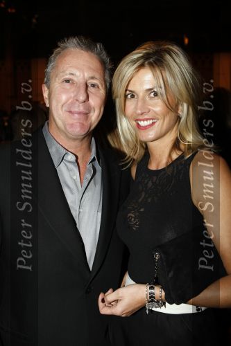 Amsterdam 9 november 2009
LAF Life after Football beurs  in de beurs van Berlage. Rob Jansen met vrouw
Peter Smulders bv