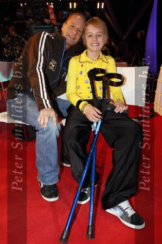 Amsterdam 8 december 2009
Sterren kinderen dansen op het ijs in de rai. Ron Boszhard met zoon Niels
Peter Smulders bv