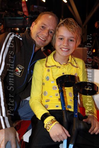 Amsterdam 8 december 2009
Sterren kinderen dansen op het ijs in de rai. Ron Boszhard met zoon Niels
Peter Smulders bv