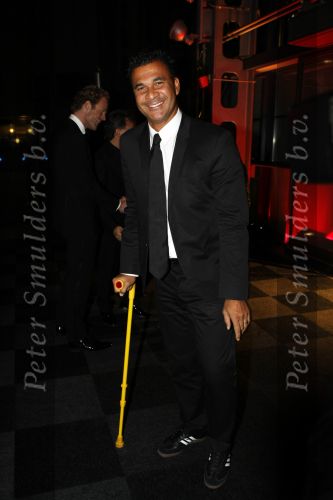 Amsterdam 21 november 2009
Gala van JFK waar de nederlander van het jaar gekozen wordt in de passenger terminal. Ruud Gullit op krukken
Peter Smulders bv