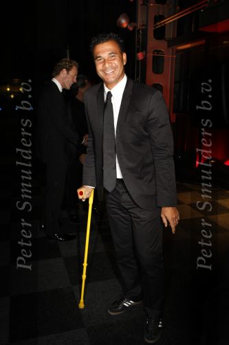 Amsterdam 21 november 2009
Gala van JFK waar de nederlander van het jaar gekozen wordt in de passenger terminal. Ruud Gullit op krukken
Peter Smulders bv