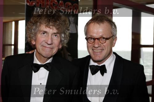 Hoorn 15 november 2009
Premiere Chicago in de schouwburg van Hoorn. Seth Gaaikema met partner
Peter Smulders bv