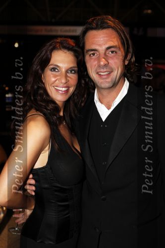 Amsterdam 10 december 2009
VIP avond van de miljonair fair in de RAI. Suzanne Blokhuis met vriend
Peter Smulders bv