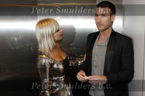 Amsterdam 21 november 2009
Gala van JFK waar de nederlander van het jaar gekozen wordt in de passenger terminal. Victoria Koblenko met Dj Don Diablo
Peter Smulders bv