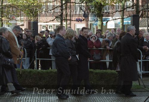 Stramproy, 30 Oktober 1998
Begrafenis ZZN
Ida ( hulp van ZZN met haar man ) met achter hun de neef van zZZN
Foto Peter Smulders BV